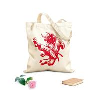 AILOONG Karate Bull Athlete Customizable pattern canvas bags 340g/m² thick fabric Matches clothing