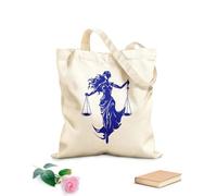 AILOONG legal luminary justice lady icon equality essence emblematic justice lady Customizable pattern canvas bags 340g/m² thick fabric Matches clothing