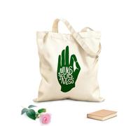 AILOONG Mindfulness Density Meditation Room Canvas Tote Bag 340g/m² thick fabric Replaces school bag