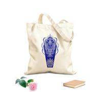 AILOONG Mysterious object moon coffin crystal planet astrology bohemian magic witchcraft Customizable pattern canvas bags 340g/m² thick fabric Matches clothing