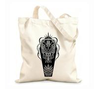 AILOONG Mysterious object moon coffin crystal planet astrology bohemian magic witchcraft Customizable pattern canvas bags 12 oz thick fabric Matches clothing 35x40cm Large