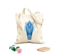 AILOONG Mysterious object moon coffin crystal planet astrology bohemian magic witchcraft Customizable pattern canvas bags 340g/m² thick fabric Matches clothing