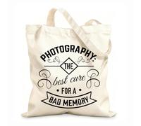 AILOONG Photography The Best Cure Phrase Words Unbleached Canvas Tote Bag 12 oz thick fabric Uses as a tool bag 35x40cm Large