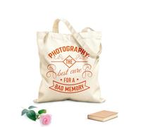 AILOONG Photography The Best Cure Phrase Words Unbleached Canvas Tote Bag 340g/m² thick fabric Uses as a tool bag