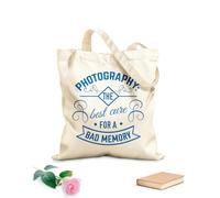 AILOONG Photography The Best Cure Phrase Words Unbleached Canvas Tote Bag 340g/m² thick fabric Uses as a tool bag