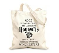 AILOONG Polyester Cotton Beach Bag 12 oz thick fabric Classic I Never Got My Letter Movie Inspirational Quotes Skin-friendly material 25x30cm Small