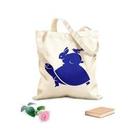 AILOONG Polyester Cotton Beach Bag Animals Turtle Rabbit Bird 340g/m² thick fabric Skin-friendly material