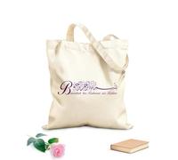 AILOONG Polyester Cotton Beach Bag Arabic Bismillah Islamic Calligraphy Religion Ramadan 340g/m² thick fabric Skin-friendly material