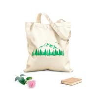 AILOONG Polyester Cotton Beach Bag Mountain Forest Camping Outdoor Adventure Pine Hunting Camper Rv Caravan 340g/m² thick fabric Skin-friendly material