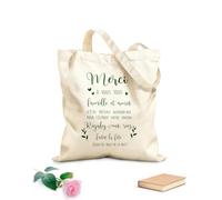 AILOONG Polyester Cotton Beach Bag Thank you everyone for the wedding and party invitations. 340g/m² thick fabric Skin-friendly material