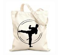 AILOONG Polyester Cotton Hand bags 12 oz thick fabric MMA Fight Sport Jiu Jitsu Karate Fighter Uses as a makeup bag 35x40cm Large