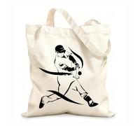 AILOONG Polyester Cotton Hand bags 12 oz thick fabric Sports Baseball Player Game Hit Uses as a makeup bag 25x30cm Small