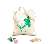 AILOONG Polyester Cotton Hand bags 340g/m² thick fabric Archer Arrow Sport Athlete Uses as a makeup bag