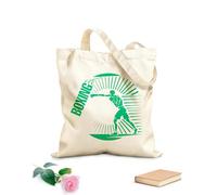 AILOONG Polyester Cotton Hand bags 340g/m² thick fabric Boxing Sports Fight Word Boxer Uses as a makeup bag