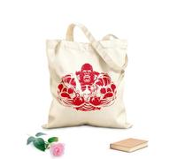 AILOONG Polyester Cotton Hand bags 340g/m² thick fabric Muscles Masculinity Animals Angry Gorilla Uses as a makeup bag