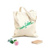 AILOONG Polyester Cotton Hand bags Asian Japanese Catana Sword Sakura Branch Flowers 340g/m² thick fabric Uses as a makeup bag