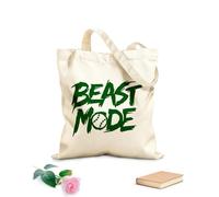 AILOONG Polyester Cotton Hand bags Baseball Fan Beast Mode Boys Bedroom 340g/m² thick fabric Uses as a makeup bag