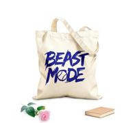 AILOONG Polyester Cotton Hand bags Baseball Fan Beast Mode Boys Bedroom 340g/m² thick fabric Uses as a makeup bag