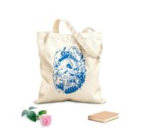 AILOONG Polyester Cotton Hand bags Baseball Sport Game Ball Beat Animation Extreme 340g/m² thick fabric Uses as a makeup bag