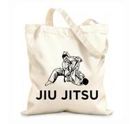 AILOONG Polyester Cotton Hand bags Fighters Sport Club Fighting Jiu Jitsu Karate 12 oz thick fabric Uses as a makeup bag 31x36cm Medium