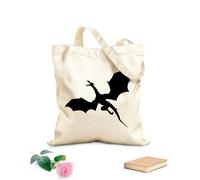 AILOONG Polyester Cotton Hand bags Flying Dragon 340g/m² thick fabric Uses as a makeup bag