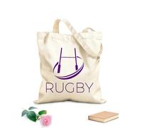 AILOONG Polyester Cotton Hand bags Game Club Rugby Tough Sport Teams 340g/m² thick fabric Uses as a makeup bag