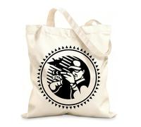 AILOONG Polyester Cotton Hand bags Hunter Hunting Rifle Shooter Sport 12 oz thick fabric Uses as a makeup bag 35x40cm Large