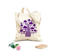 AILOONG Polyester Cotton Hand bags Internet Cloud Technology Communication IT 340g/m² thick fabric Uses as a makeup bag