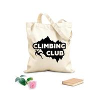 AILOONG Polyester Cotton Hand bags Mounting Climbing Club Extreme Sport 12 oz thick fabric Uses as a makeup bag 31x36cm Medium