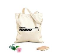 AILOONG Polyester Cotton Hand bags Nursery Kids Gaming game Loading 12 oz thick fabric Uses as a makeup bag 35x40cm Large