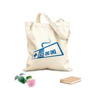 AILOONG Polyester Cotton Hand bags Old Gamepad Video Game Joystick game Room 340g/m² thick fabric Uses as a makeup bag