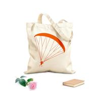 AILOONG Polyester Cotton Hand bags Paratrooper Paragliding Flying Sky Extreme Sport 340g/m² thick fabric Uses as a makeup bag