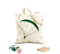 AILOONG Polyester Cotton Hand bags Paratrooper Paragliding Flying Sky Extreme Sport 340g/m² thick fabric Uses as a makeup bag
