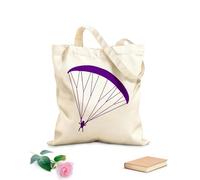 AILOONG Polyester Cotton Hand bags Paratrooper Paragliding Flying Sky Extreme Sport 340g/m² thick fabric Uses as a makeup bag