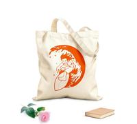 AILOONG Polyester Cotton Hand bags Surfing Surfer Waves Ocean Water Sport 340g/m² thick fabric Uses as a makeup bag