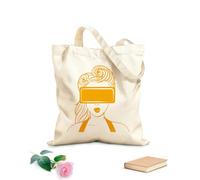 AILOONG Polyester Cotton Hand bags Virtual Reality VR Headset Girl 340g/m² thick fabric Uses as a makeup bag