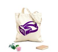AILOONG Polyester Cotton Hand bags VR Virtual Reality game Video Game Movie 340g/m² thick fabric Uses as a makeup bag