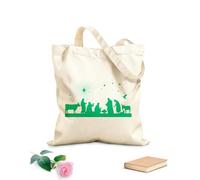 AILOONG Polyester Cotton Shopping Bags Star Of Bethlehem 340g/m² thick fabric Reusable