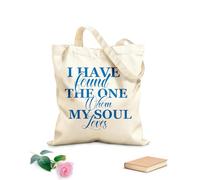 AILOONG Polyester Cotton Storage bags 340g/m² thick fabric i have found one who my soul loves Customizable slogan