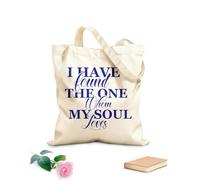 AILOONG Polyester Cotton Storage bags 340g/m² thick fabric i have found one who my soul loves Customizable slogan