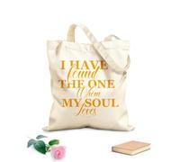 AILOONG Polyester Cotton Storage bags 340g/m² thick fabric i have found one who my soul loves Customizable slogan