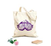 AILOONG Polyester Cotton Storage bags 340g/m² thick fabric Ski goggles eat sleep ride repeat Customizable slogan