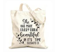 AILOONG Polyester Cotton Storage bags he has made everything on 12 oz thick fabric Customizable slogan 25x30cm Small