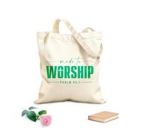 AILOONG Polyester Cotton Storage bags made to worship christian 340g/m² thick fabric Customizable slogan