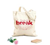 AILOONG Polyester Cotton Storage bags Never Give Up Break Rules Impossible Is Nothing 340g/m² thick fabric Customizable slogan