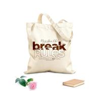 AILOONG Polyester Cotton Storage bags Never Give Up Break Rules Impossible Is Nothing 340g/m² thick fabric Customizable slogan
