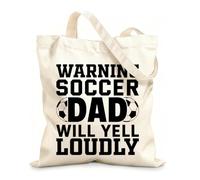 AILOONG Polyester Cotton Storage bags soccer 12 oz thick fabric Customizable slogan 31x36cm Medium