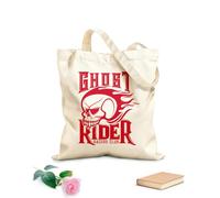 AILOONG Polyester Cotton Storage bags tshirt print with burn skull racers mascot 340g/m² thick fabric Customizable slogan