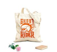 AILOONG Polyester Cotton Storage bags tshirt print with burn skull racers mascot 340g/m² thick fabric Customizable slogan