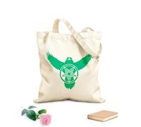 AILOONG Raven Pentagram Pentacle Symbol Five Elements Unbleached Canvas Tote Bag 340g/m² thick fabric Uses as a tool bag